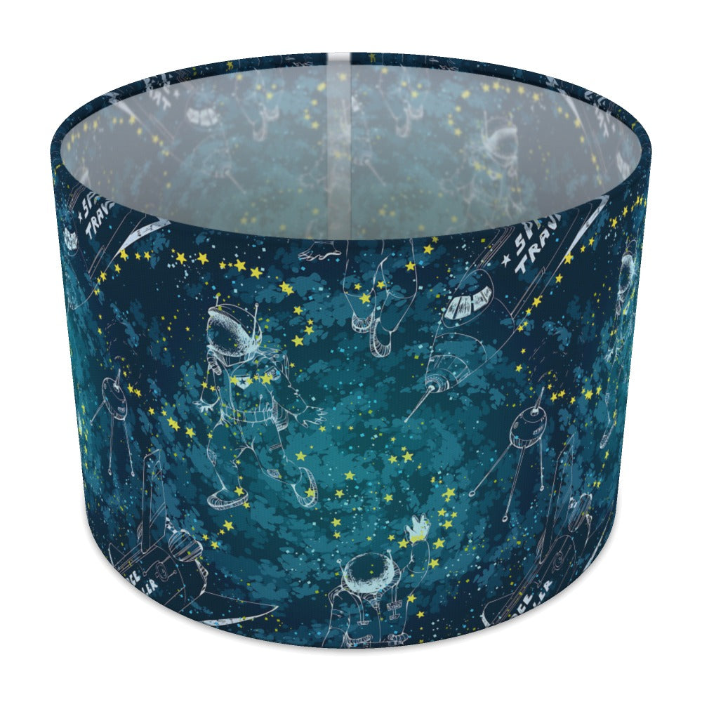 Blue Astronaut Space Theme lampshade - 30cm Table