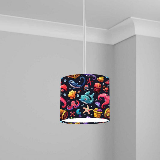 Aquatic Lampshade Kids Bedroom LightShade ver71 20CM X 18.5CM