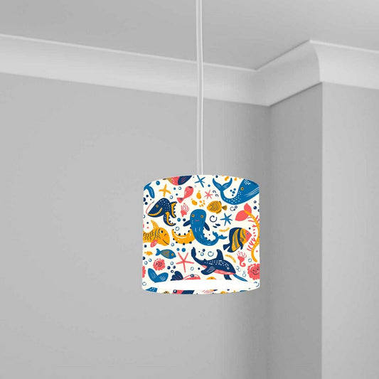 Aquatic Lampshade Kids Bedroom LightShade ver198 20CM X 18.5CM