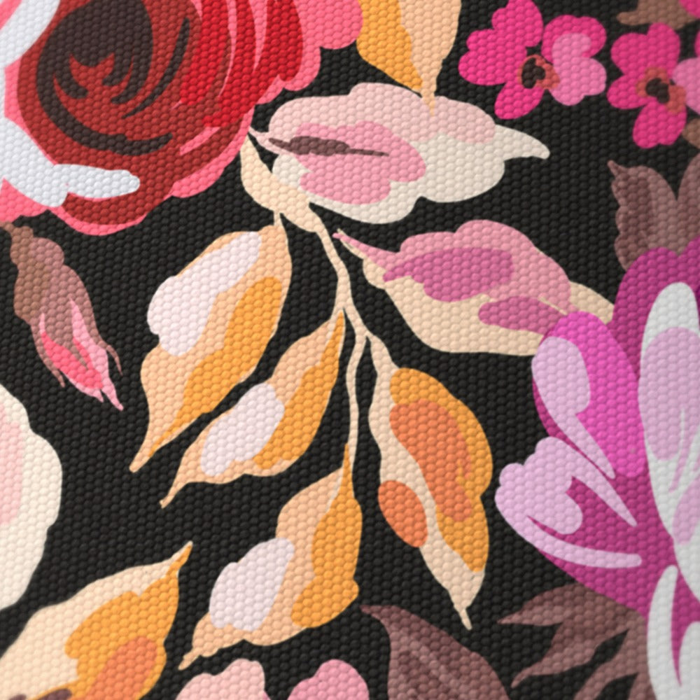 Red Floral Pattern lampshade