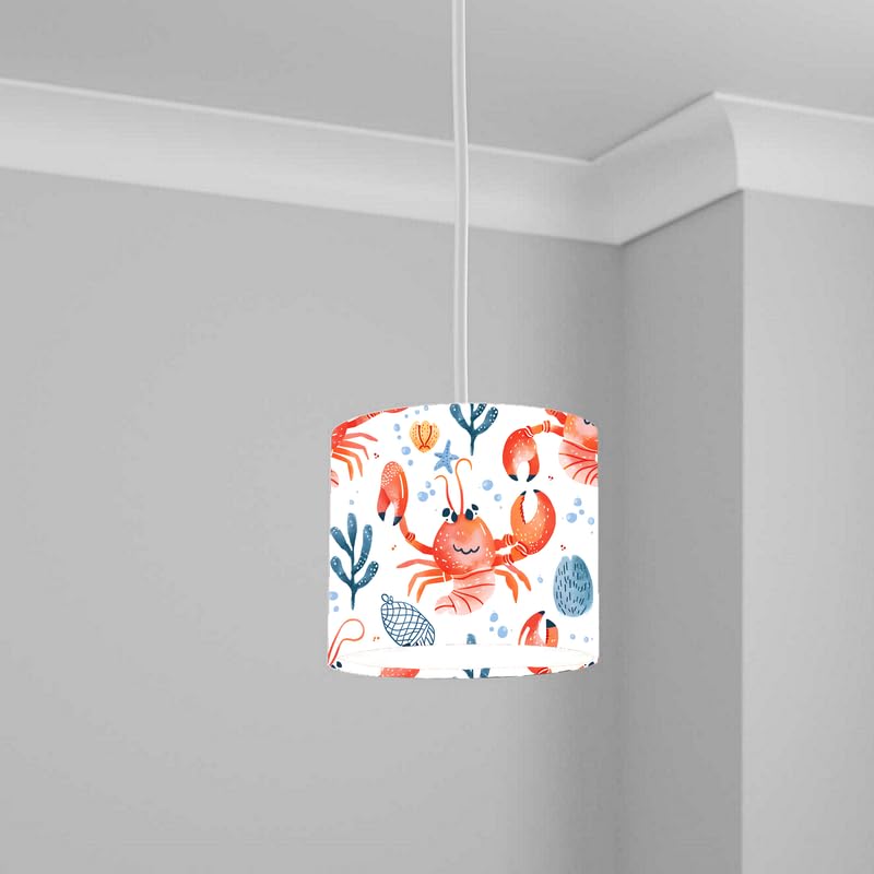 Aquatic Lampshade Kids Bedroom LightShade ver32 20CM X 18.5CM