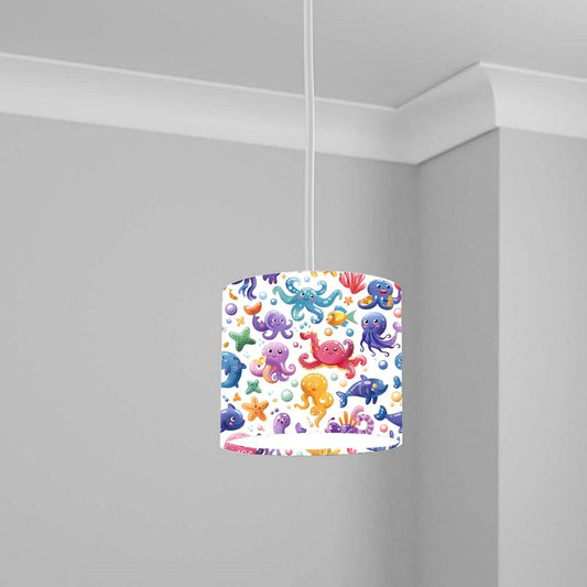 Aquatic Lampshade Kids Bedroom LightShade ver126 20CM X 18.5CM