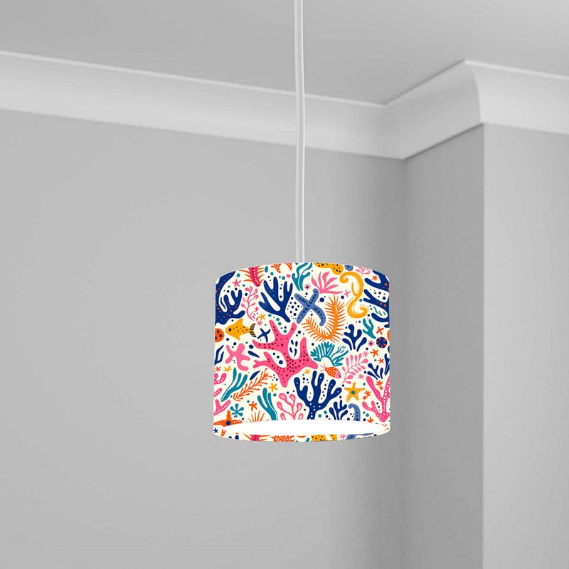 Aquatic Lampshade Kids Bedroom LightShade ver268 20CM X 18.5CM