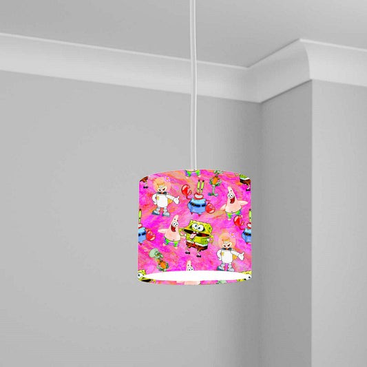 Cartoon Ocean Adventure Ceiling Lampshade Lightshade for Kids Room - 20cm x 18.5cm