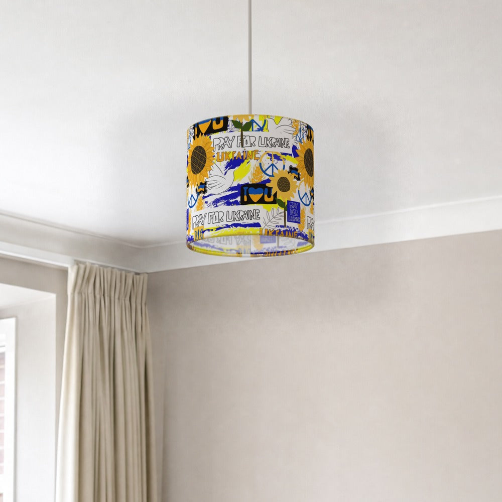 Printed Pattern lampshade