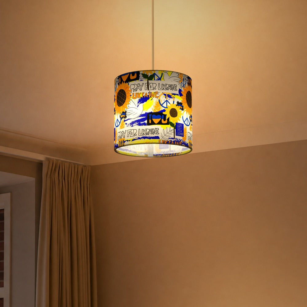 Printed Pattern lampshade