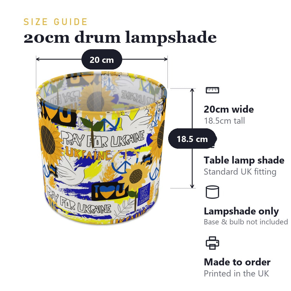 Printed Pattern lampshade