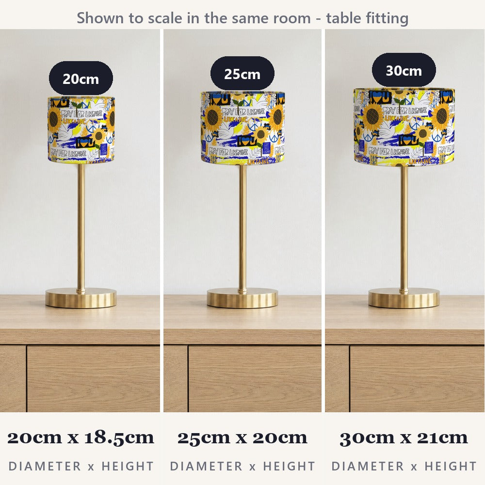 Printed Pattern lampshade