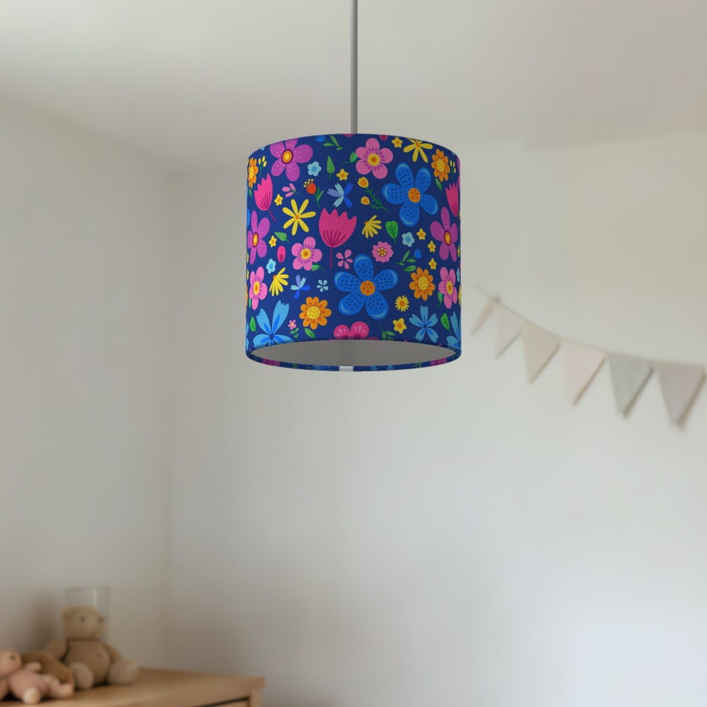 Colorful Floral Pattern lampshade