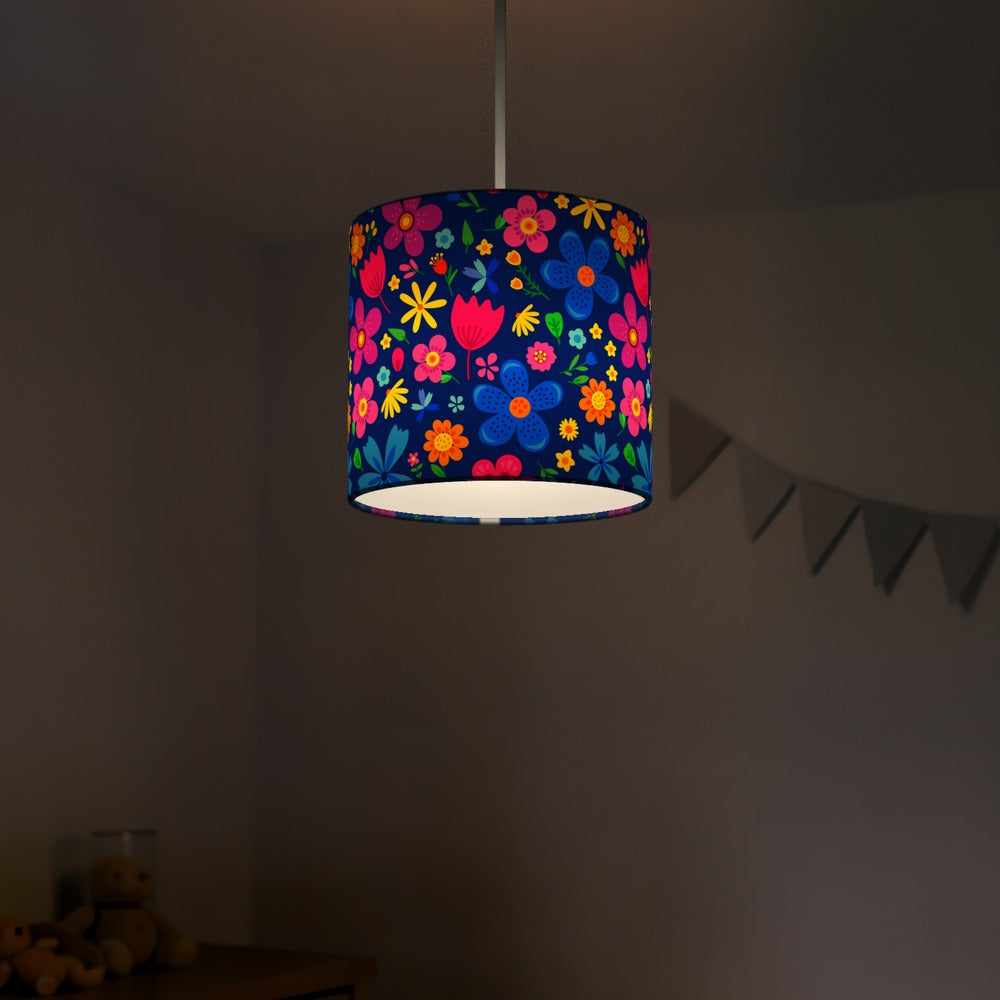 Colorful Floral Pattern lampshade