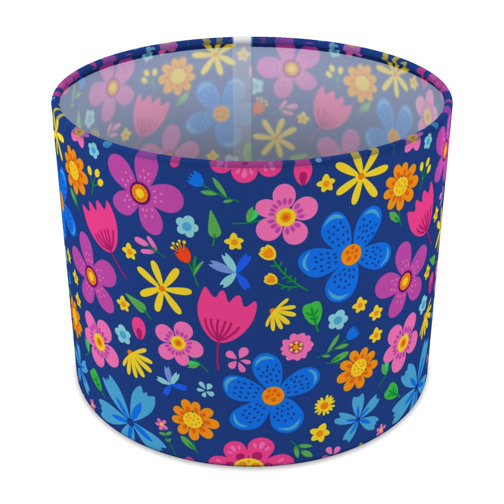 Colorful Floral Pattern lampshade - 25cm Table