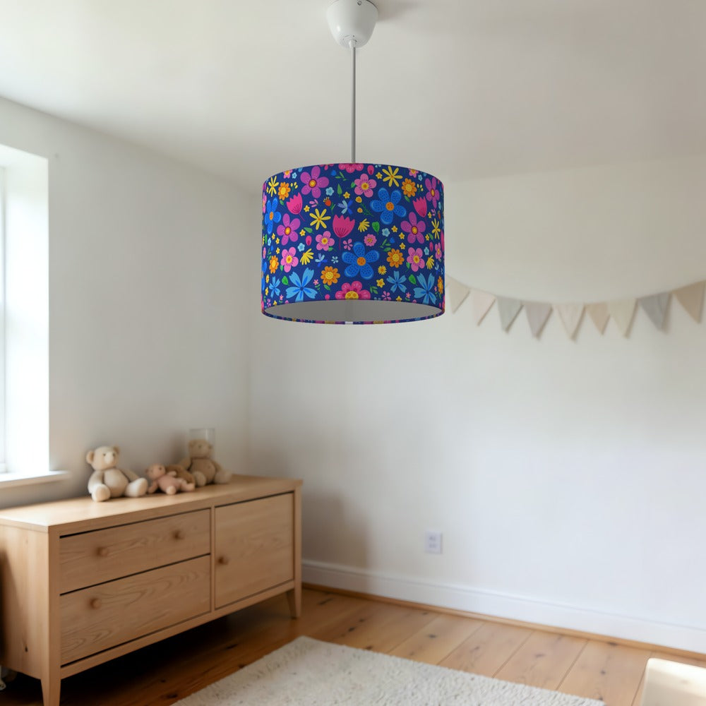 Colorful Floral Pattern lampshade