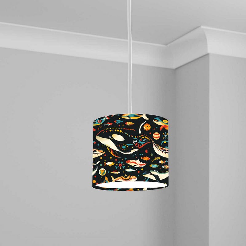 Aquatic Lampshade Kids Bedroom LightShade ver316 20CM X 18.5CM