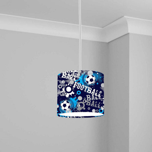 Kids Football lampshade Boys Soccer lightshade Bedroom 20CM X 18.5CM