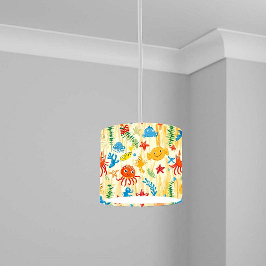 Aquatic Lampshade Kids Bedroom LightShade ver183 20CM X 18.5CM