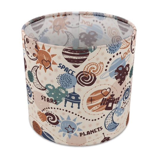 Space Adventure Planets Rocket lampshade - 20cm Table