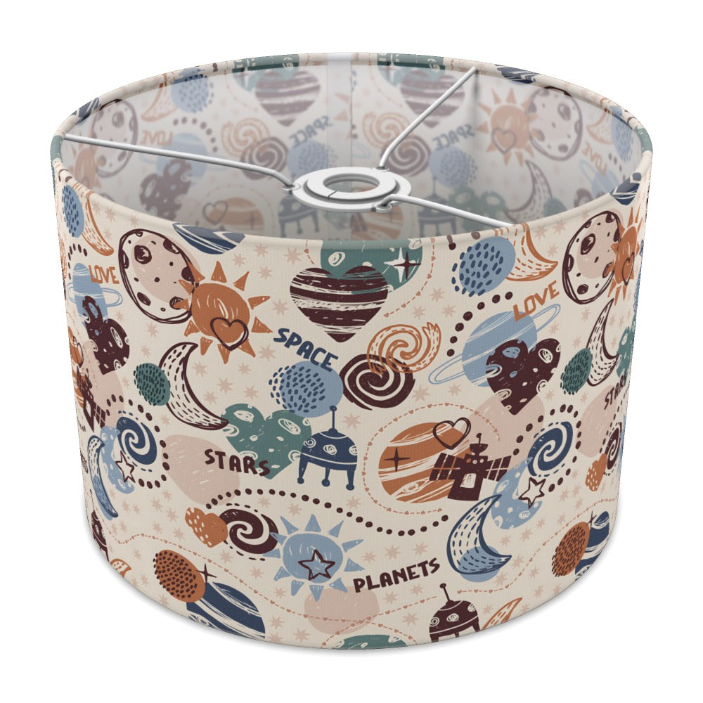 Space Adventure Planets Rocket lampshade - 30cm Ceiling