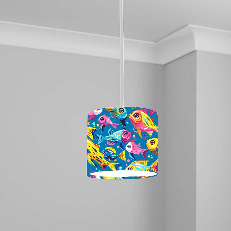 Aquatic Lampshade Kids Bedroom LightShade ver167 20CM X 18.5CM