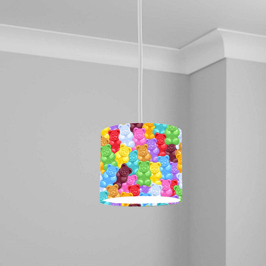 Colorful Gummy Bear Ceiling Lampshade Lightshade for Nursery - 20cm x 18.5cm