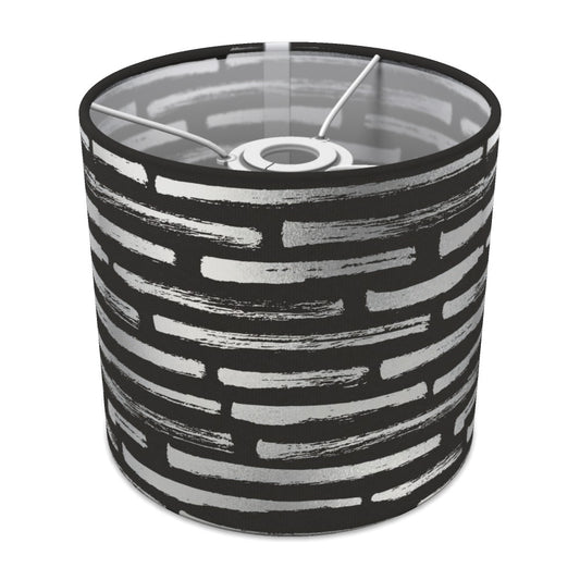 Silver Stone Effect Pattern lampshade - 20cm Ceiling