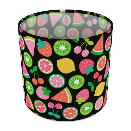 Vibrant Fruit Pattern lampshade - 20cm Table