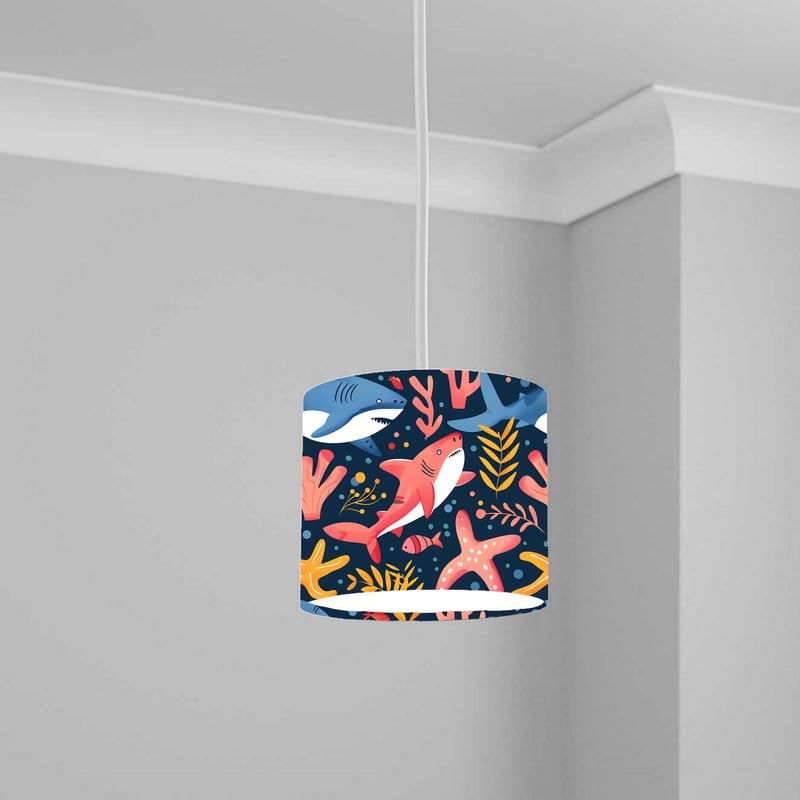 Aquatic Lampshade Kids Bedroom LightShade ver236 20CM X 18.5CM