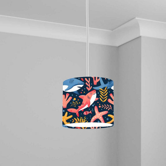 Aquatic Lampshade Kids Bedroom LightShade ver236 20CM X 18.5CM