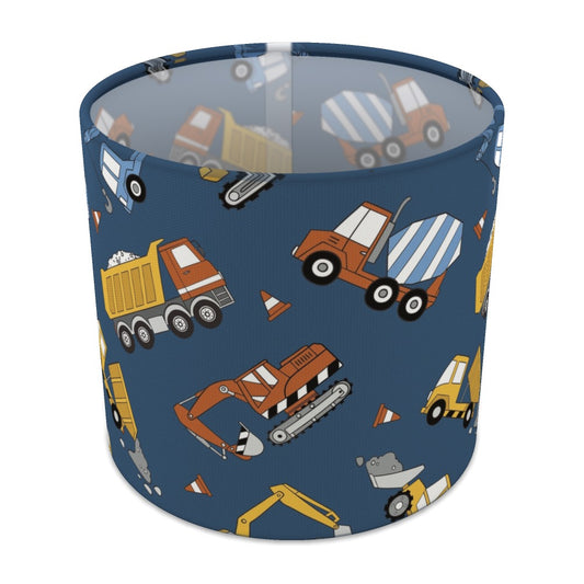 Construction Vehicle Pattern lampshade - 20cm Table