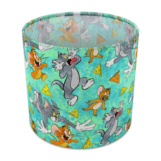 Cartoon Cat and Mouse lampshade - 20cm Table
