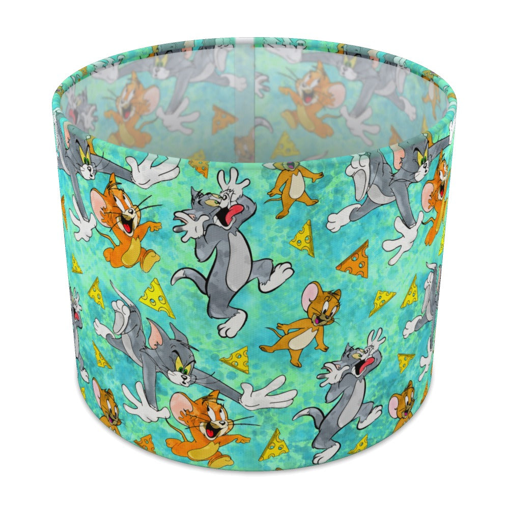 Cartoon Cat and Mouse lampshade - 25cm Table