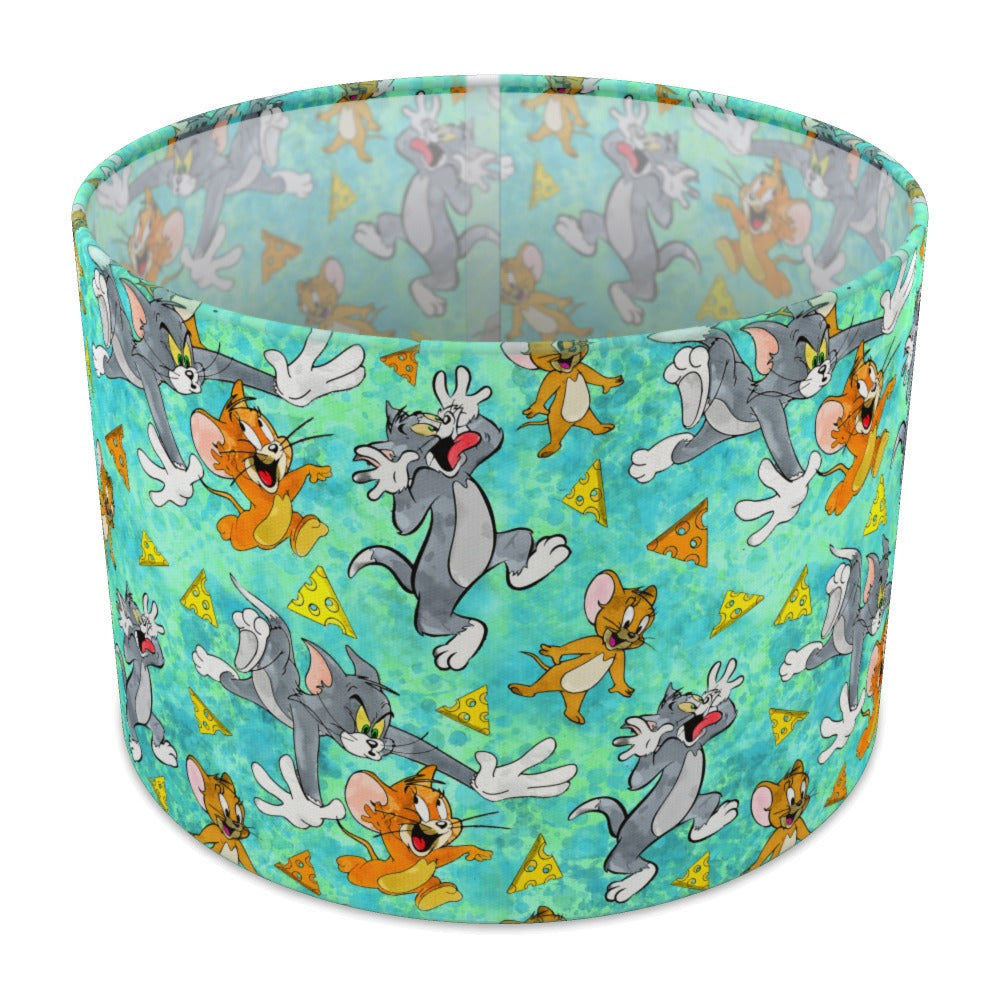 Cartoon Cat and Mouse lampshade - 30cm Table