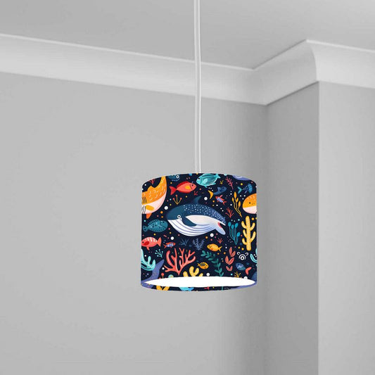 Aquatic Lampshade Kids Bedroom LightShade ver349 20CM X 18.5CM