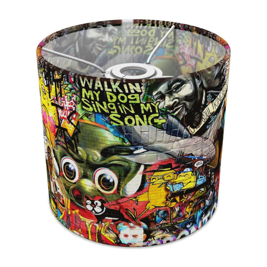 Vibrant Street Art lampshade - 20cm Ceiling