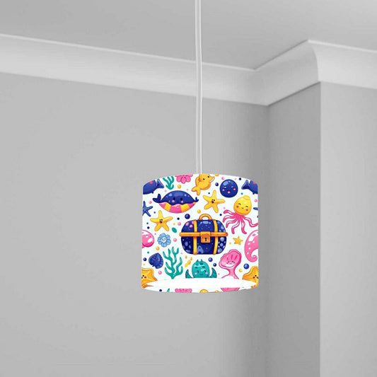 Aquatic Lampshade Kids Bedroom LightShade ver118 20CM X 18.5CM