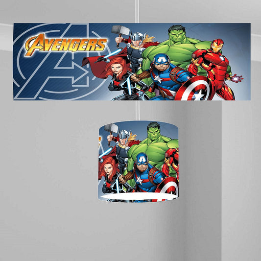 Superhero lampshade Rainbow LampShade Lightshade 20CM X 18.5CM Multi