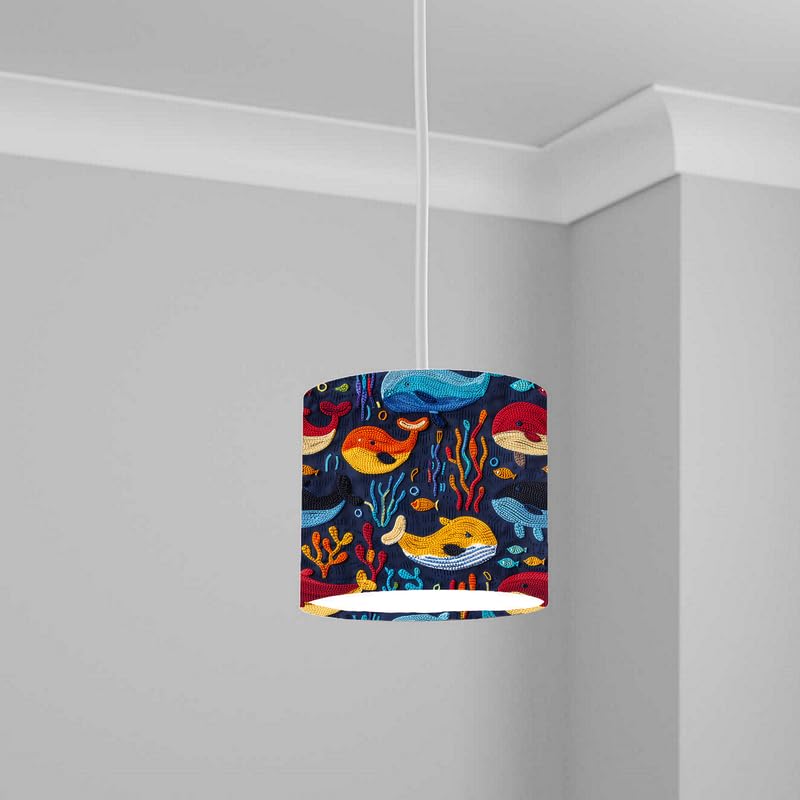 Aquatic Lampshade Kids Bedroom LightShade ver178 20CM X 18.5CM