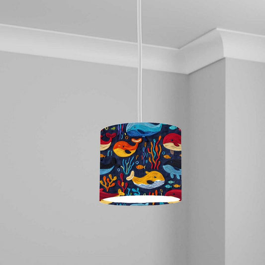 Aquatic Lampshade Kids Bedroom LightShade ver178 20CM X 18.5CM
