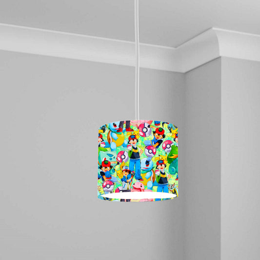 Red modern Ceiling Lampshade Lightshade for Room - 20cm x 18.5cm