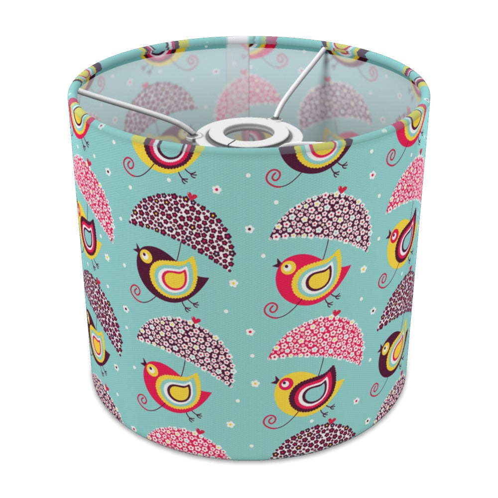 Colorful Bird and Umbrella Pattern lampshade - 20cm Ceiling