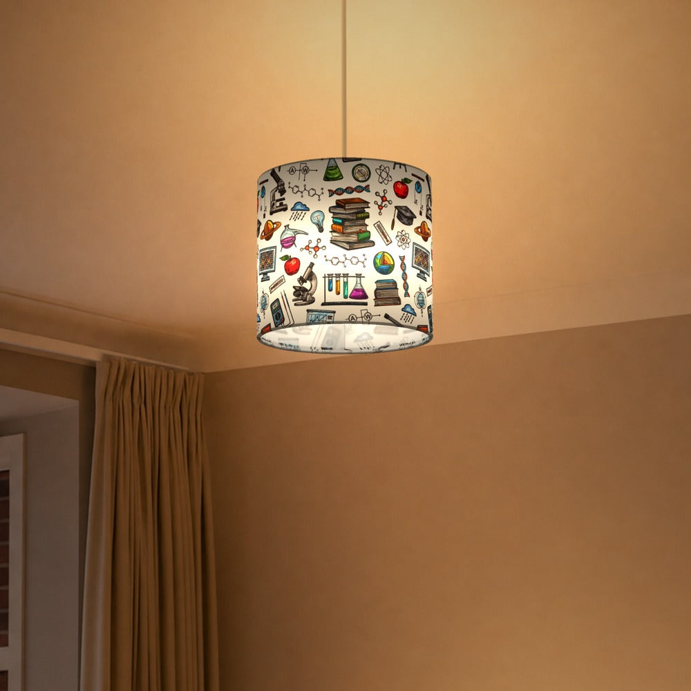 Educational Science Theme lampshade