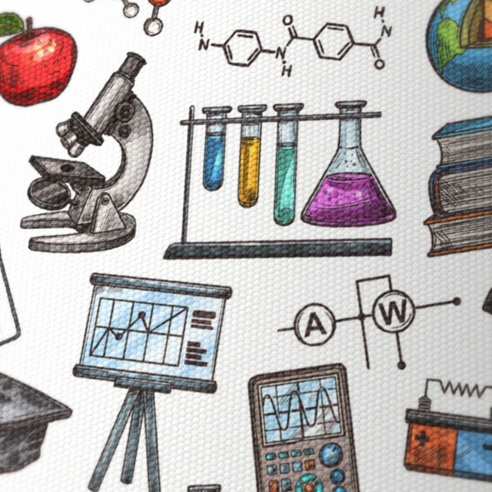 Educational Science Theme lampshade