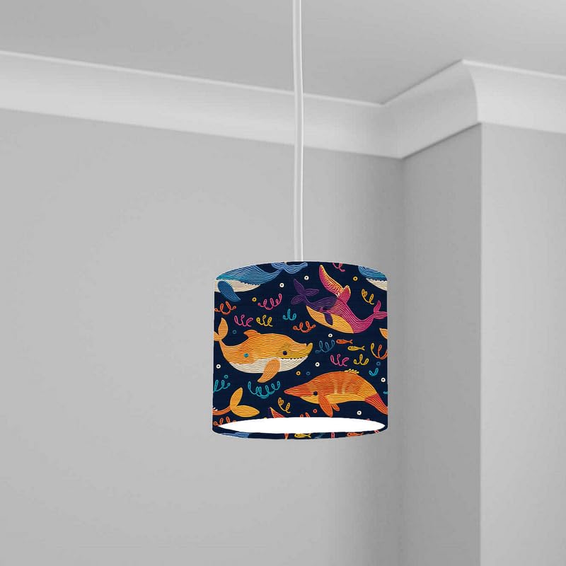 Aquatic Lampshade Kids Bedroom LightShade ver179 20CM X 18.5CM