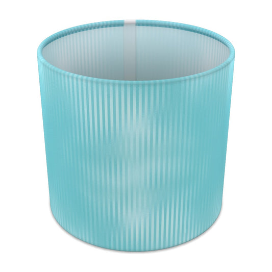 Sky Blue Textured Pattern lampshade - 20cm Table