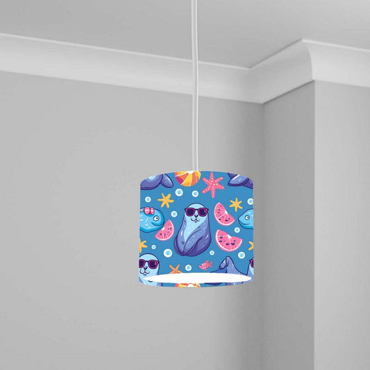 Aquatic Lampshade Kids Bedroom LightShade ver213 20CM X 18.5CM