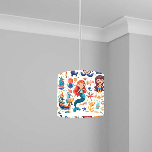 Aquatic Lampshade Kids Bedroom LightShade ver62 20CM X 18.5CM