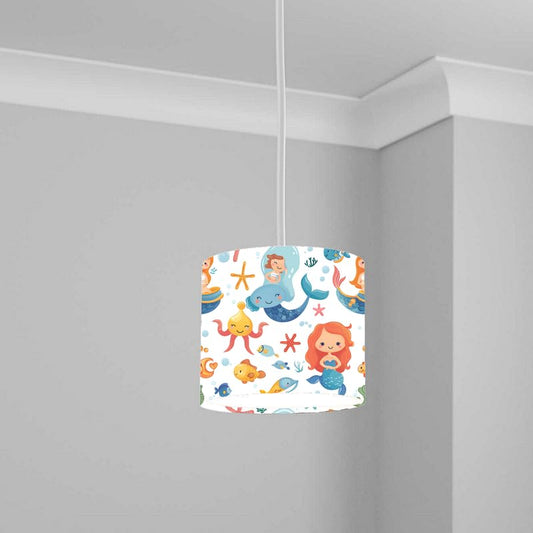 Aquatic Lampshade Kids Bedroom LightShade ver63 20CM X 18.5CM