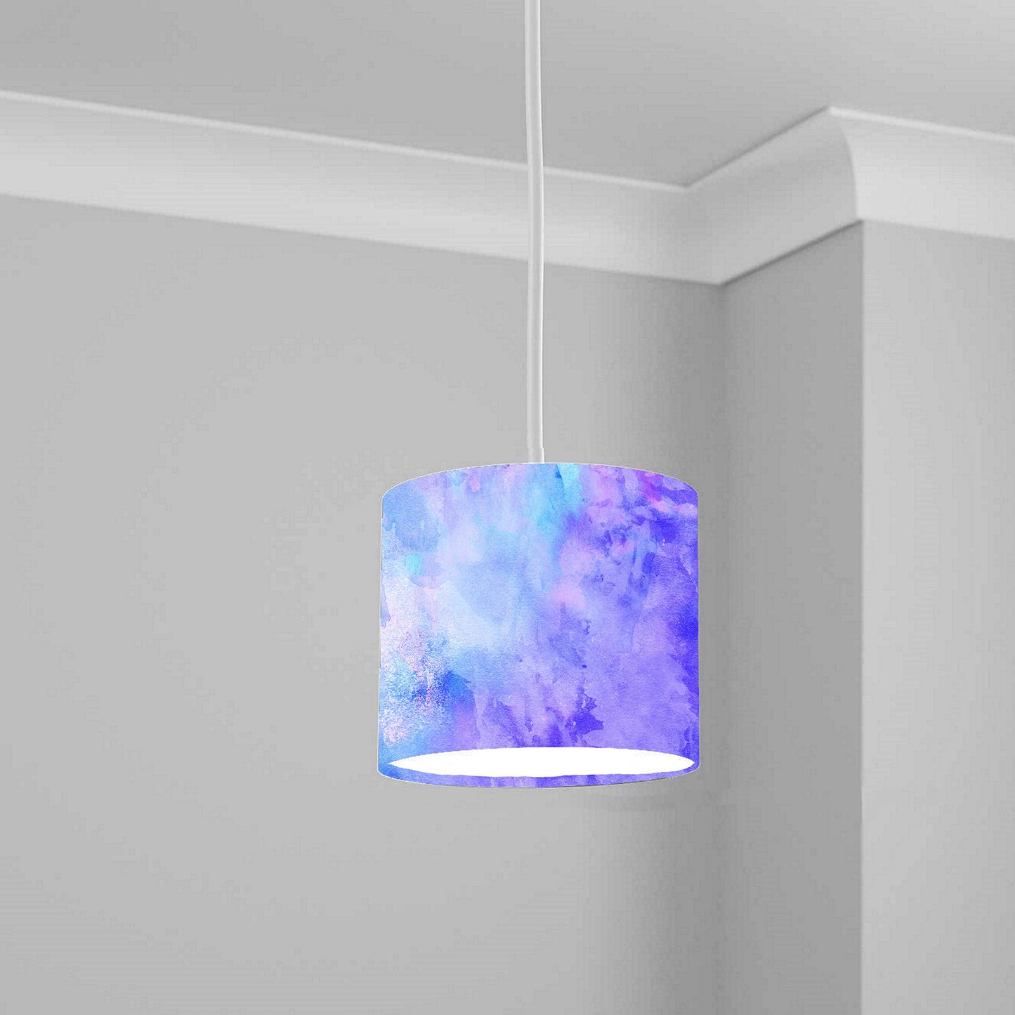 Purple Watercolor Sky Ceiling Lampshade Lightshade for Room - 20cm x 18.5cm