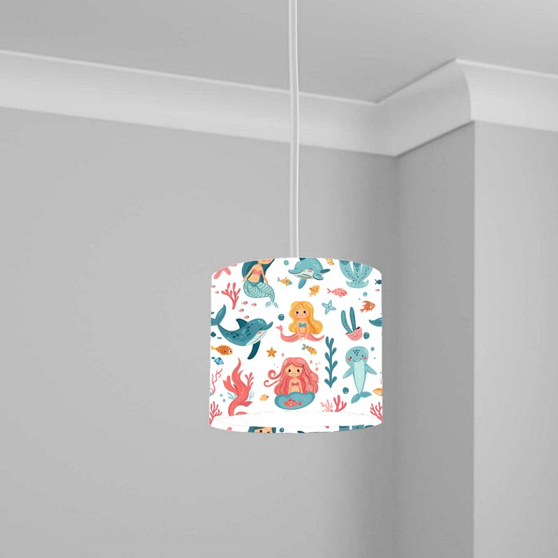Aquatic Lampshade Kids Bedroom LightShade ver53 20CM X 18.5CM