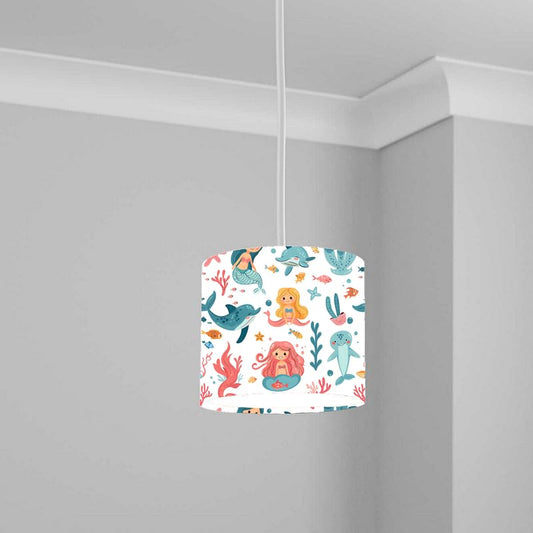 Aquatic Lampshade Kids Bedroom LightShade ver53 20CM X 18.5CM