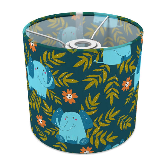 Blue Elephant Jungle Animal lampshade - 20cm Ceiling